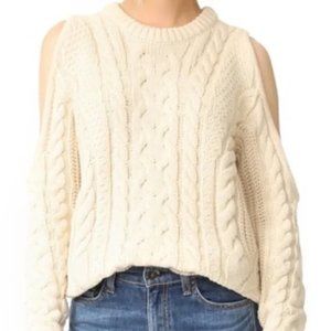 Colder Shoulder Chunky Knit Sweater